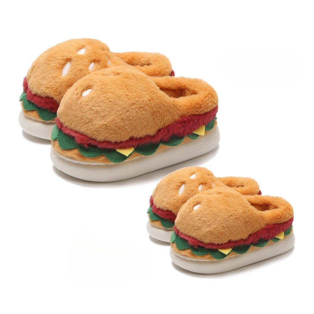 Toasty Burger Slippers