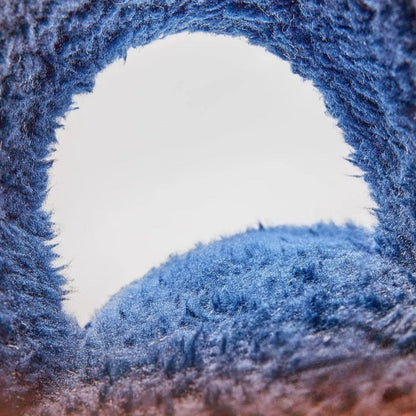 Fuzzy Sheep Applique Indoor Slippers