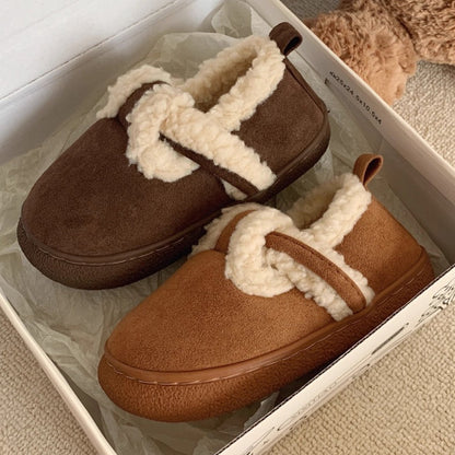 Snug Wrap-Band Fleece Slippers