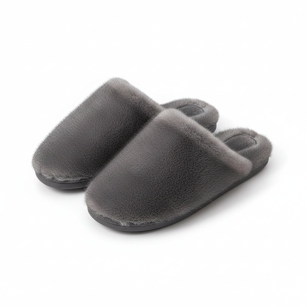 Snuggly Soft Plush Bedroom Slippers