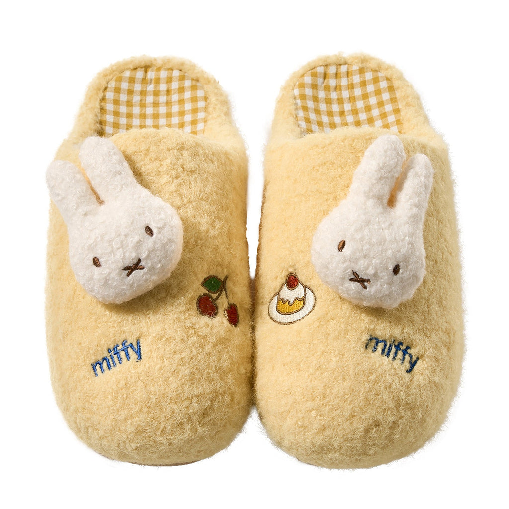 Plush Bunny Fuzzy House Slippers