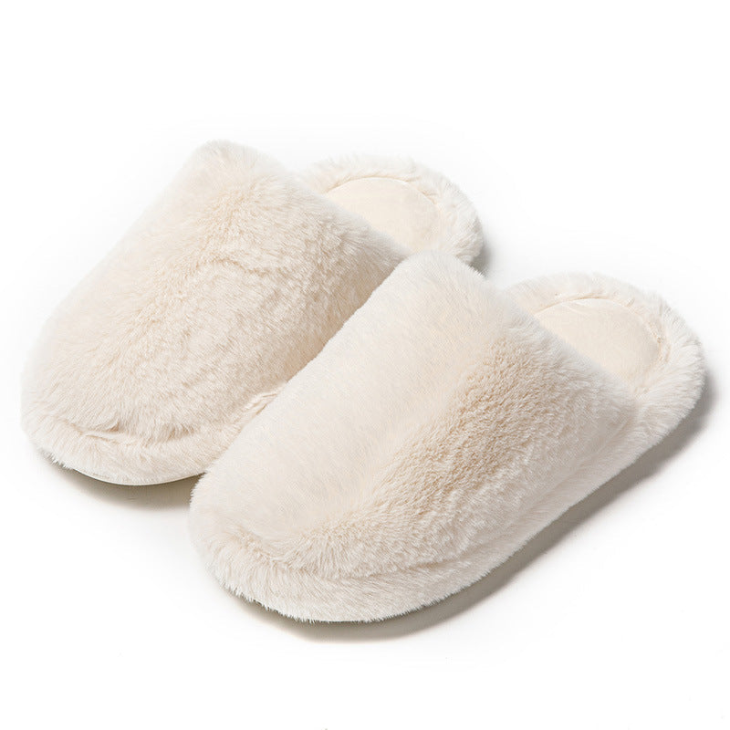 Pillow-Puff Closed Toe Slippers