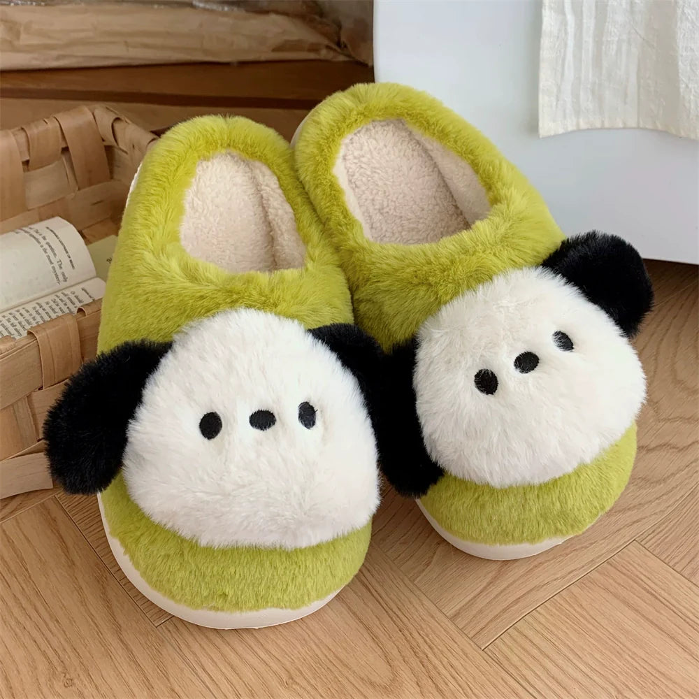 Puffy Pup Ears Slippers