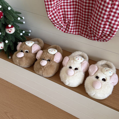 Chef Mouse Indoor Plush Slippers