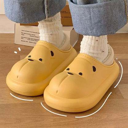 Splash-Guard Plush-Lined Home Clogs