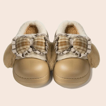 Floppy Ear Puppy Furry Slippers
