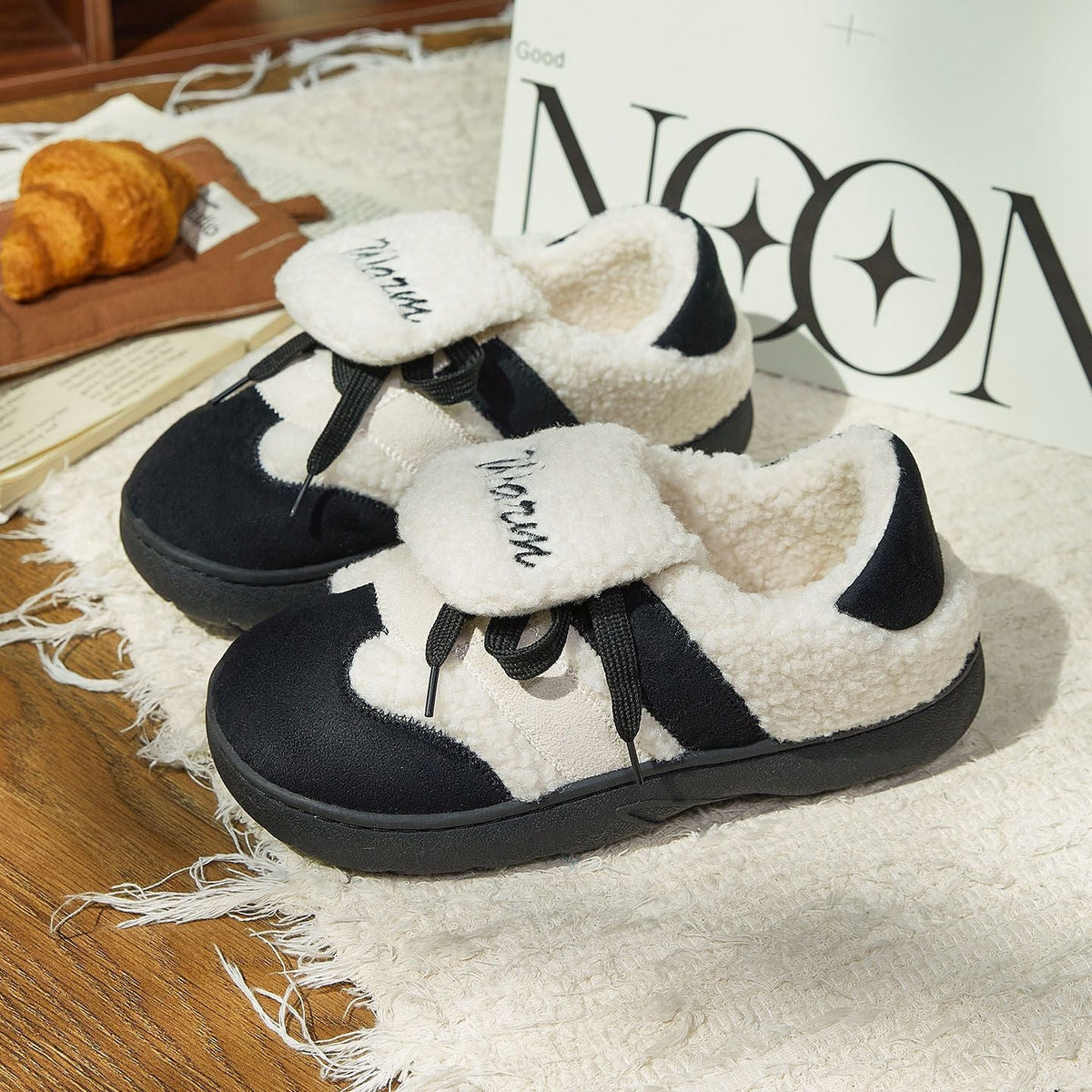 Sherpa Patch Trainer Sneakers