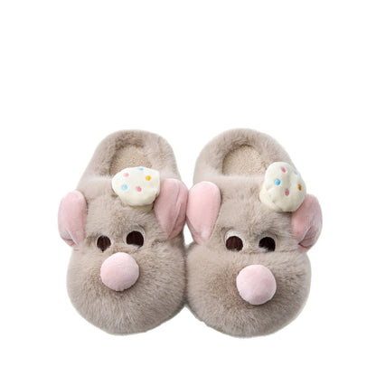 Chef Mouse Indoor Plush Slippers