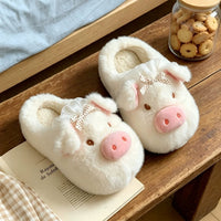 White Bow Piglet