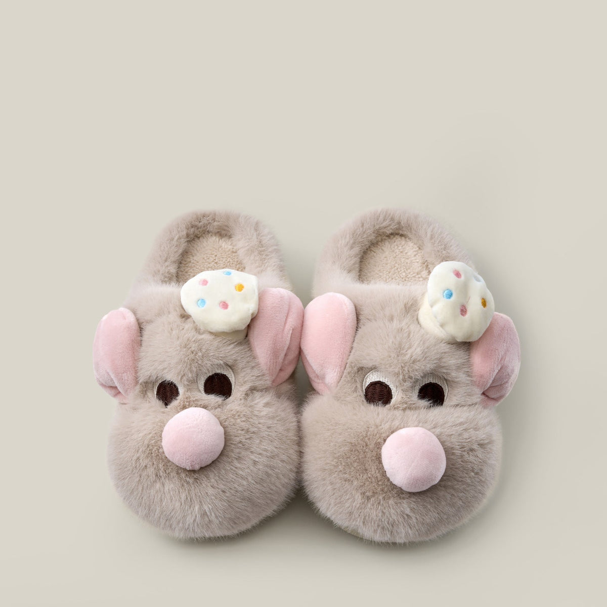 Chef Mouse Indoor Plush Slippers