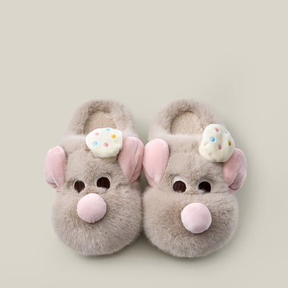 Chef Mouse Indoor Plush Slippers