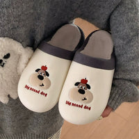 White (Embroidered Big Nose Dog)