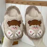 Girls Khaki Heel-Open