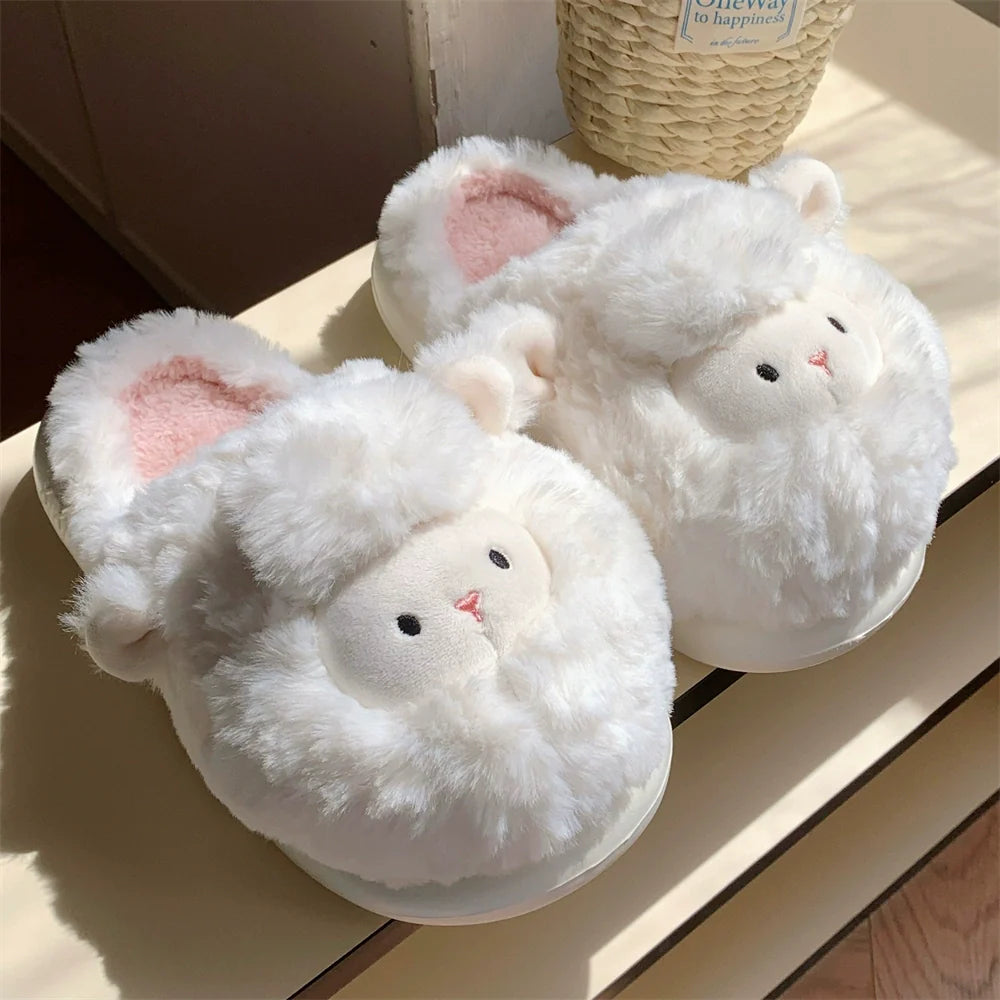 Lamb Cloud Closed-Back Slippers
