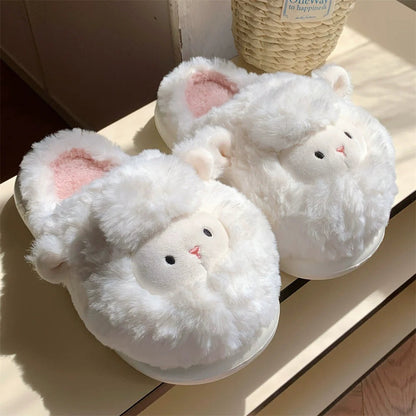 Lamb Cloud Closed-Back Slippers