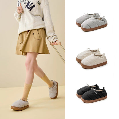 Cloud Puffer Warm Platform Slippers