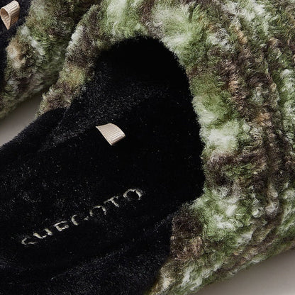 Chunky Plaid Lounge Slippers