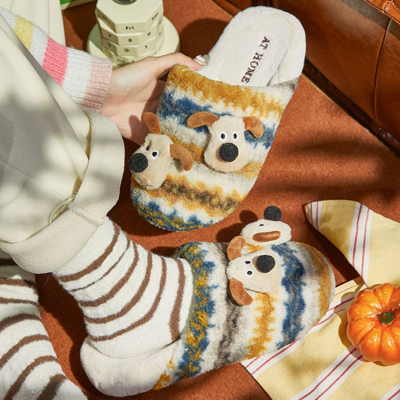 Puppy Pals 3D Slippers