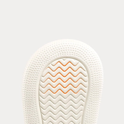 Playful Pumpkin Fleece Slippers