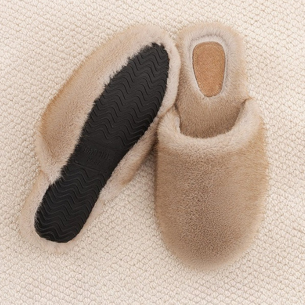 Snuggly Soft Plush Bedroom Slippers
