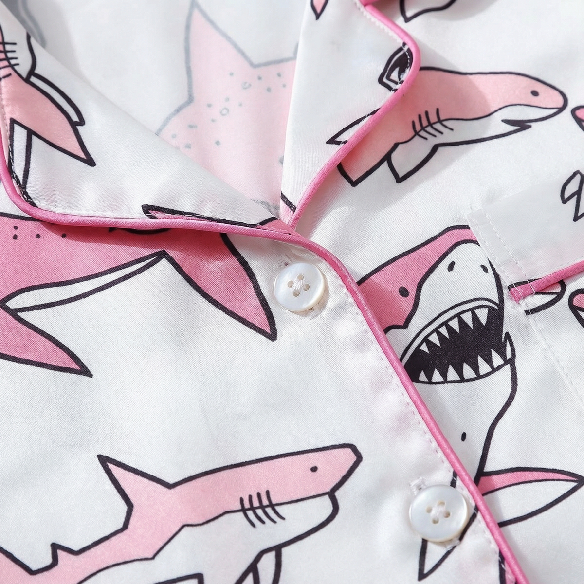 Sharky Sharks Women's Pajama Set