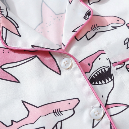 Sharky Sharks Women's Pajama Set