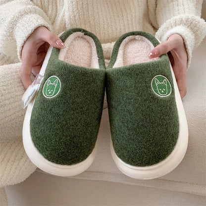 Puppy Patch Cozy House Slippers
