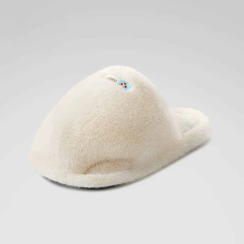 Plush Puffy Paw House Slippers