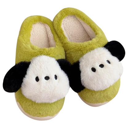 Puffy Pup Ears Slippers