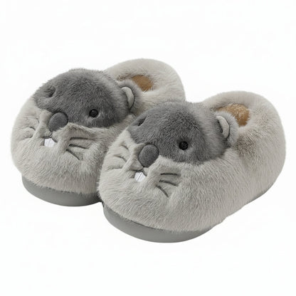 Plush Marmot Animal House Slippers