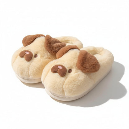 Floppy Ear Puppy Plush Slippers