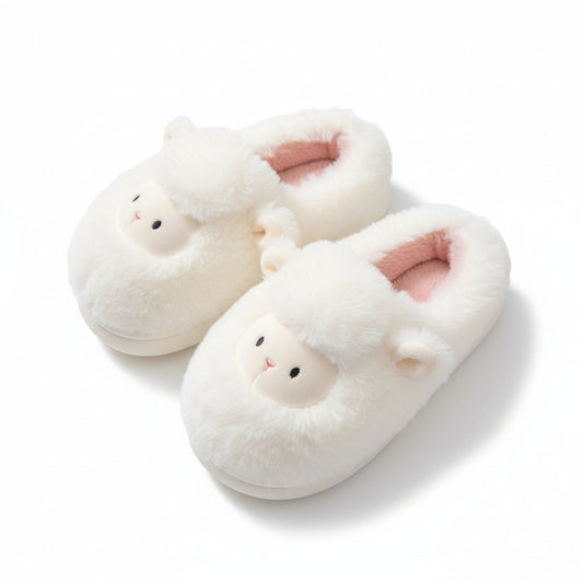 Lamb Cloud Closed-Back Slippers