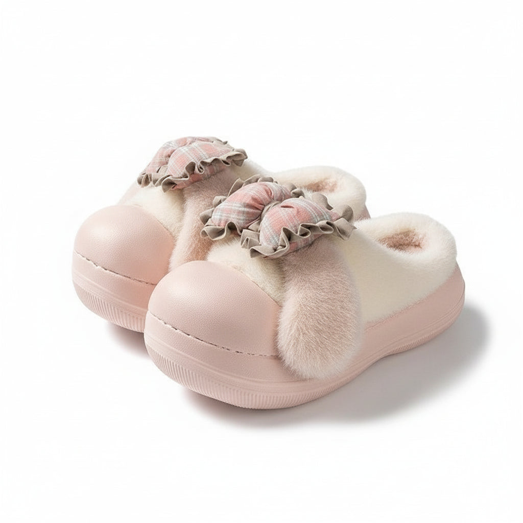 Floppy Ear Puppy Furry Slippers