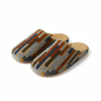 Artistic Jacquard Warm House Slippers