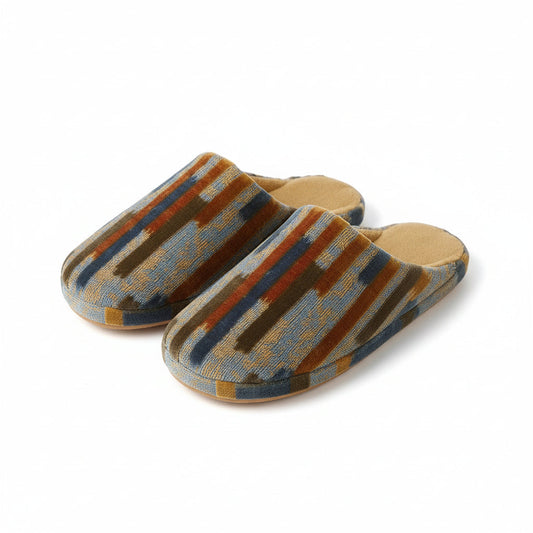 Artistic Jacquard Warm House Slippers