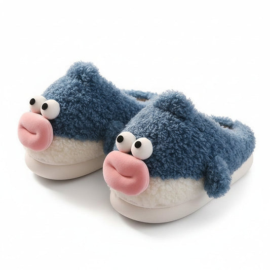 Goofy Big Lip Cartoon Slippers