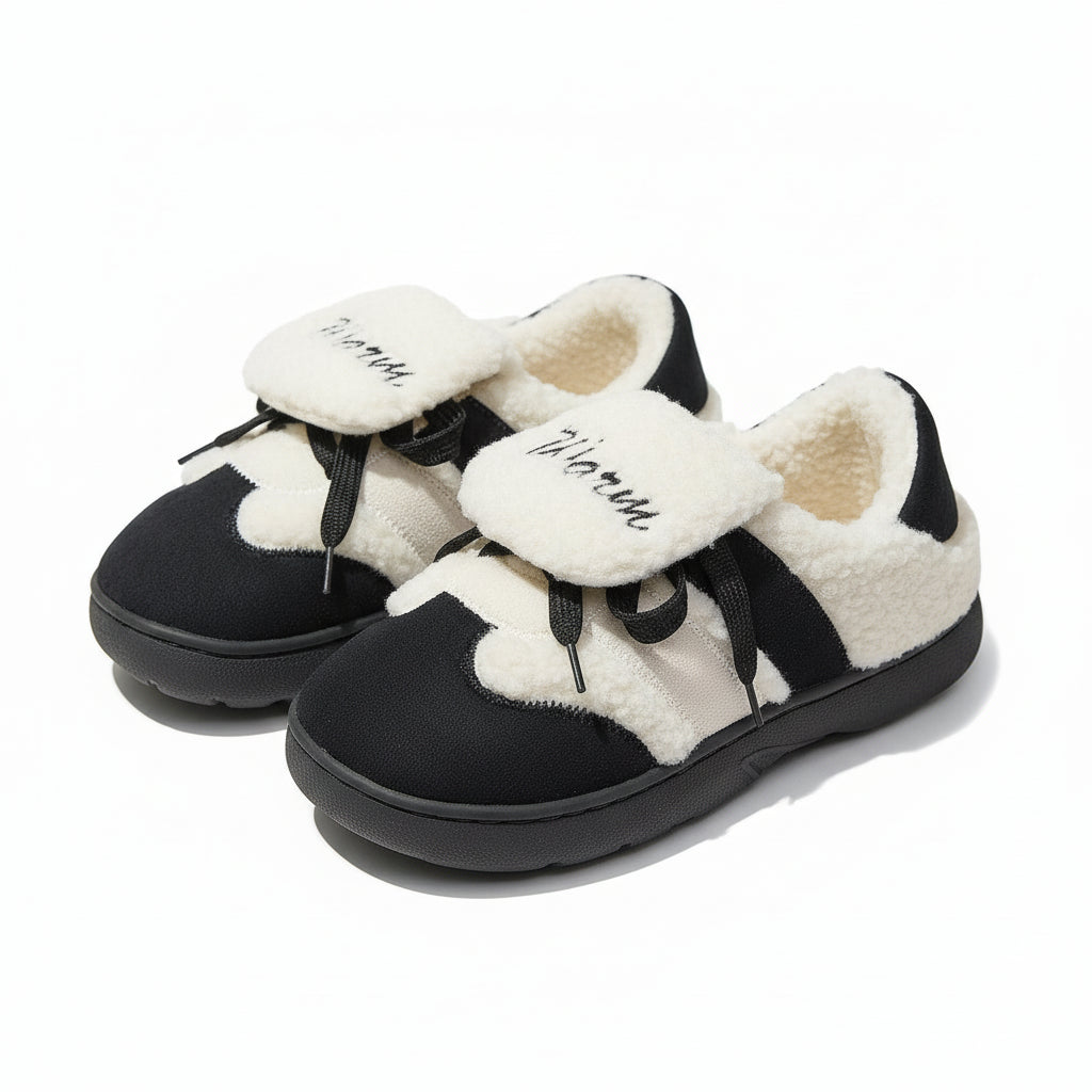 Sherpa Patch Trainer Sneakers