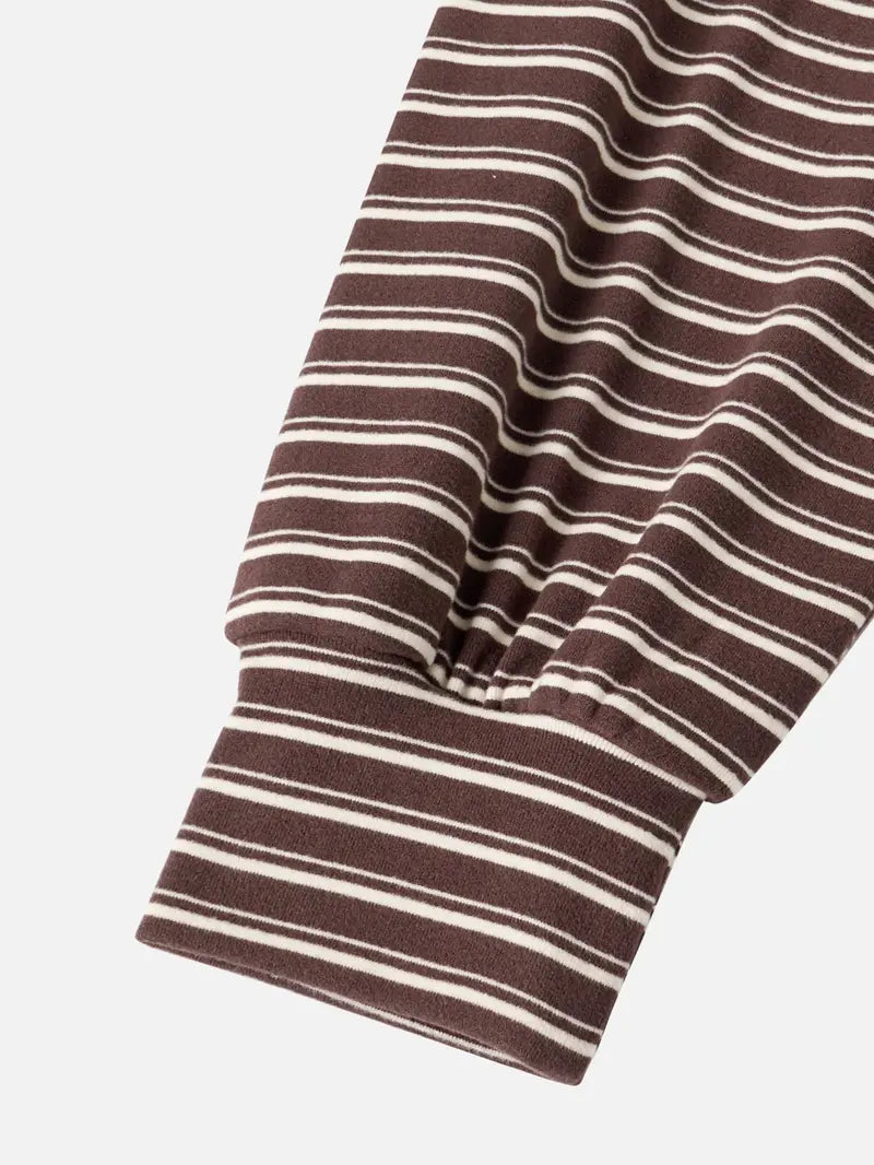 Striped Women's Cozy Oversized 2-Piece Lounge Set