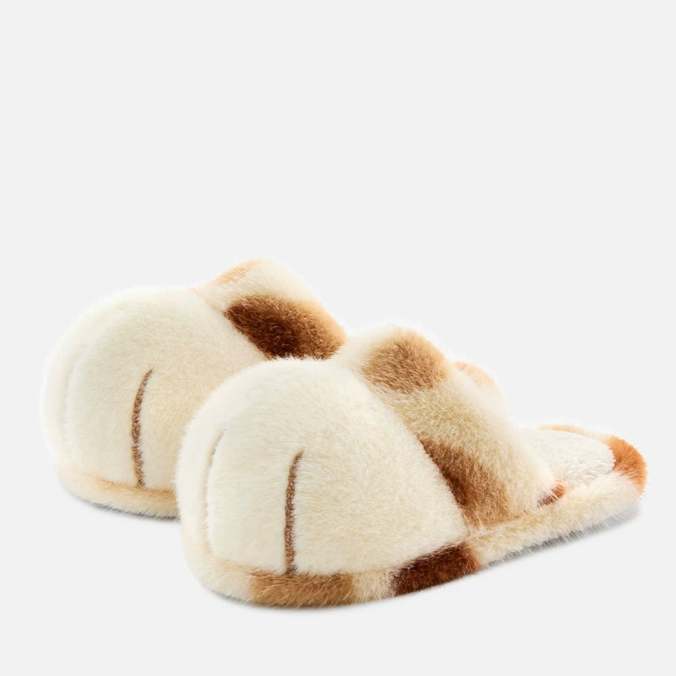 Fluffy Cat Paw House Slippers