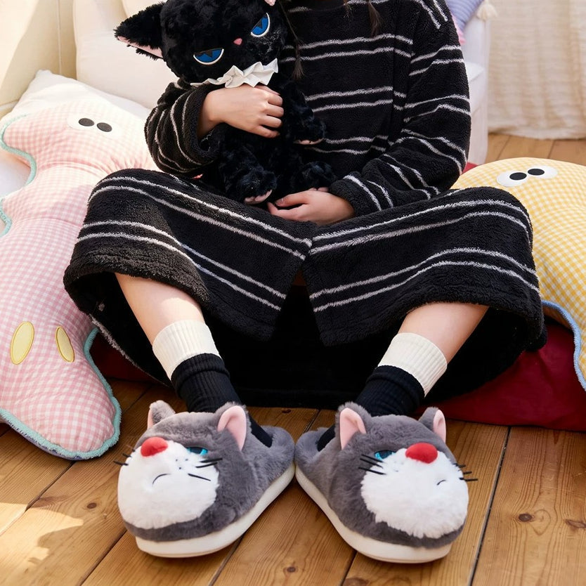 Grumpy Cat Plush Slippers