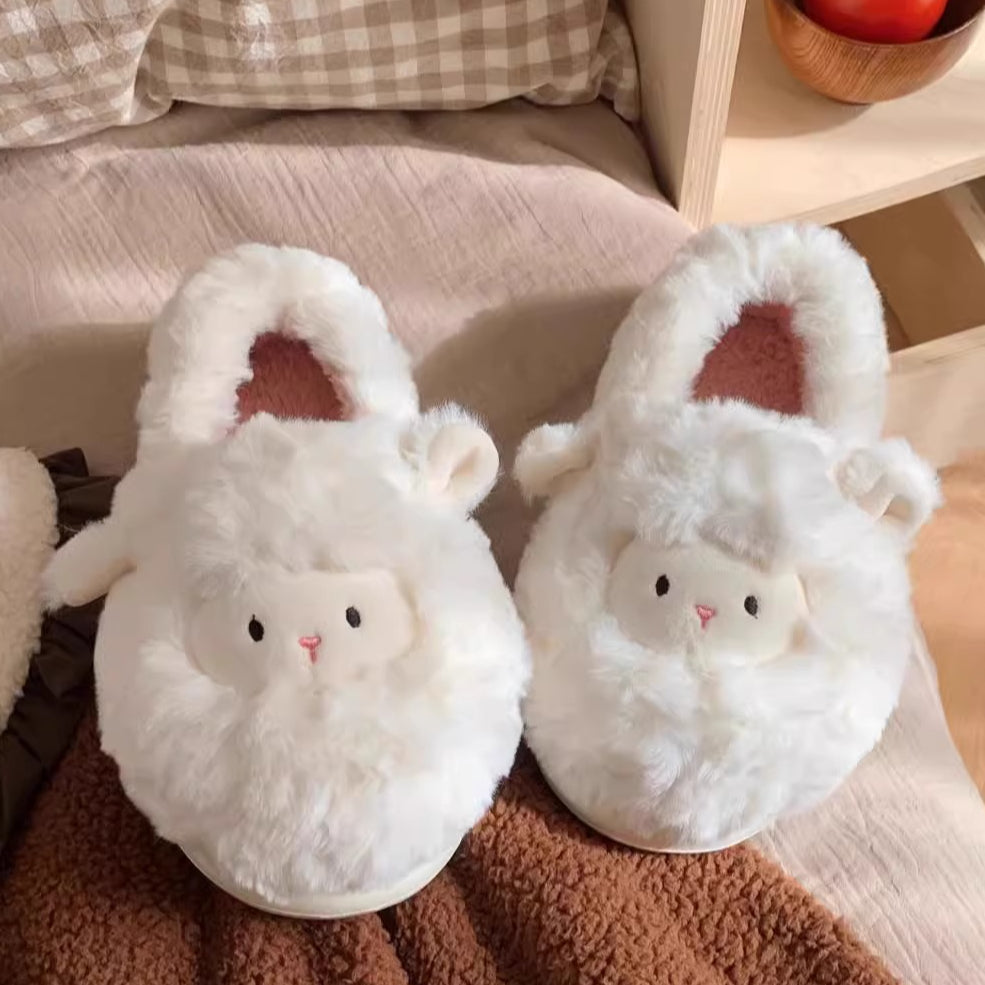 Lamb Cloud Closed-Back Slippers