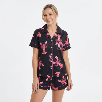 Seaside Lobster Women's Pajama Set