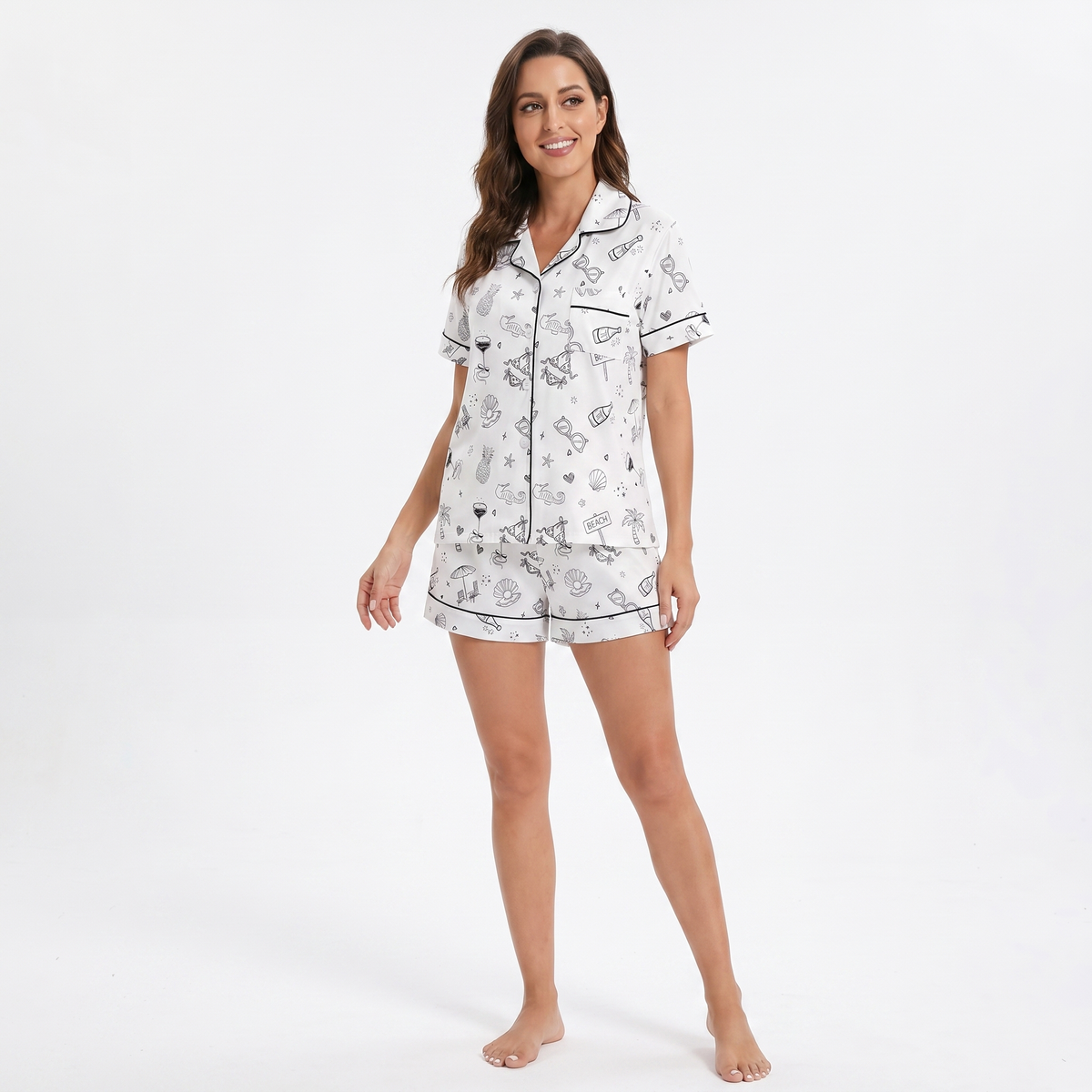 Blue Beach Pajamas