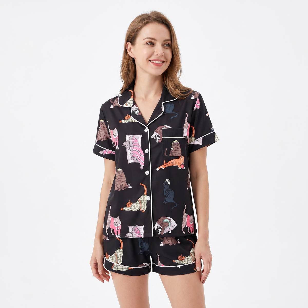 Sleepy Cat Women's Pajamas