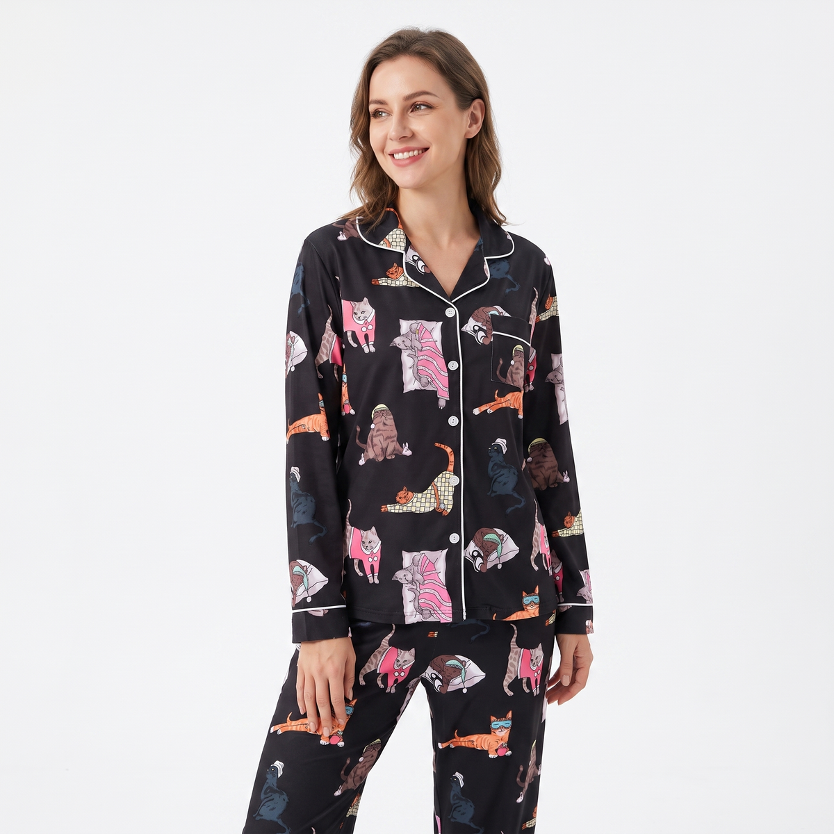 Sleepy Cat Women's Pajamas