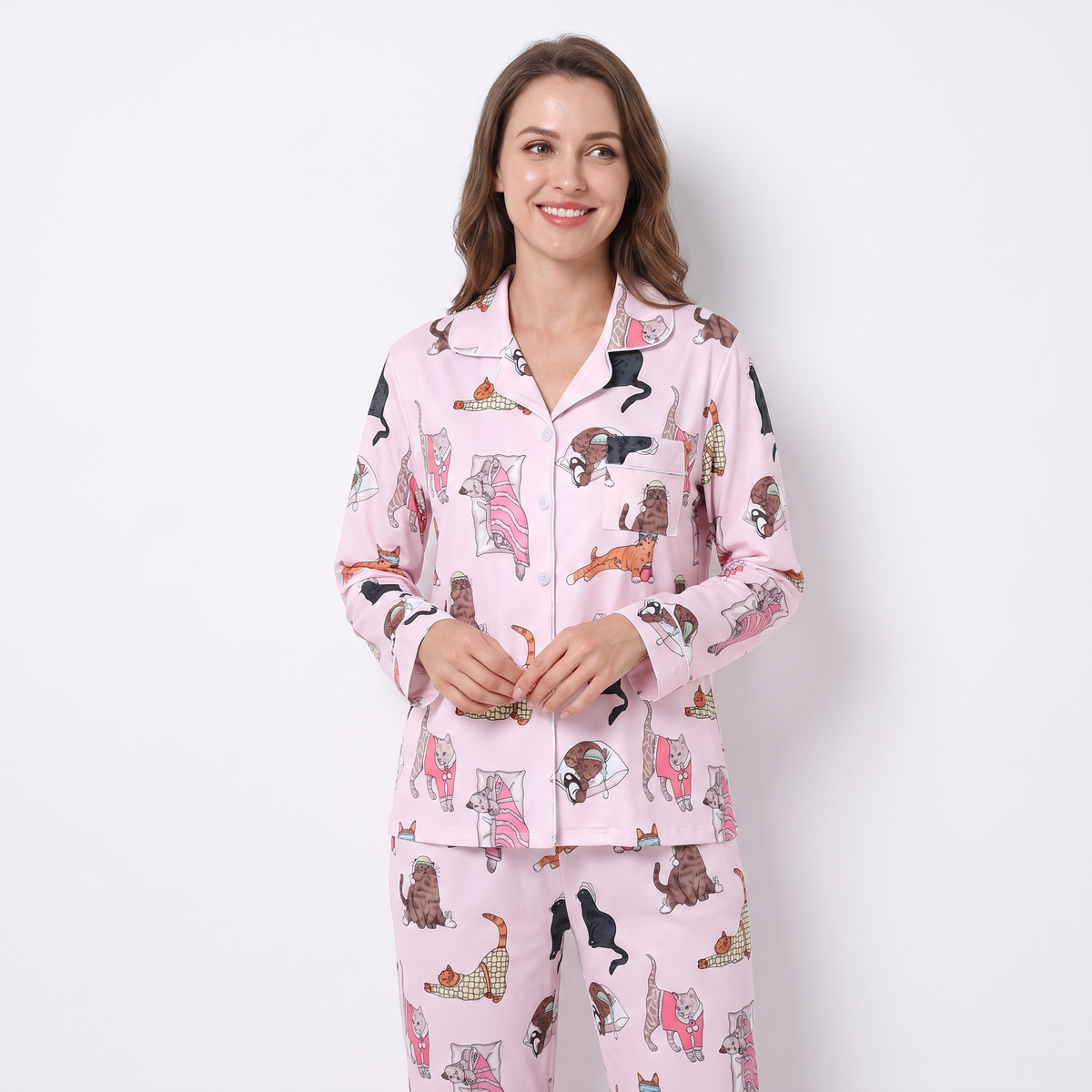 Sleepy Cat Women's Pajamas