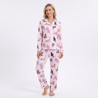 Sleepy Cat Women's Pajamas