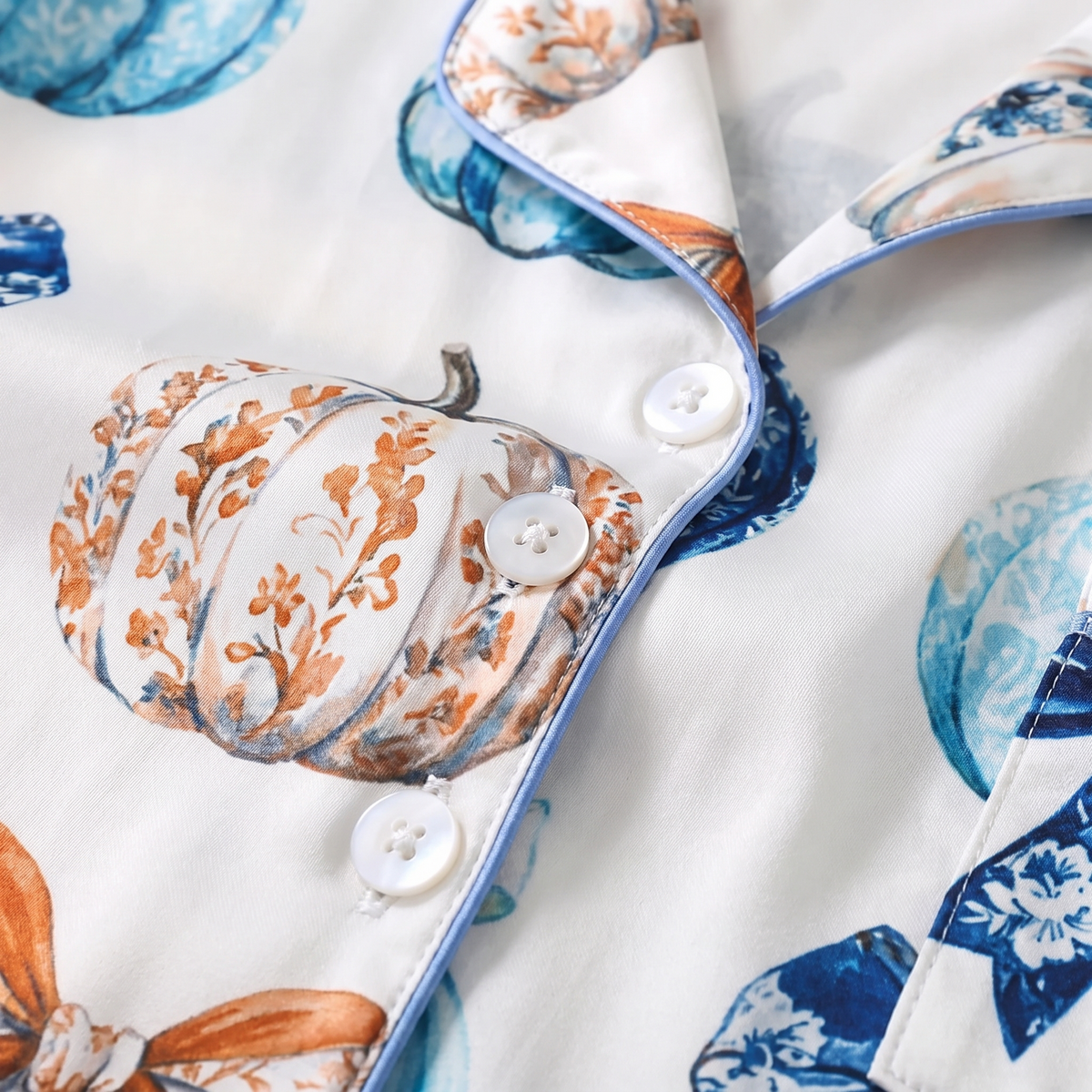 Coquette Pumpkin Halloween Pajamas