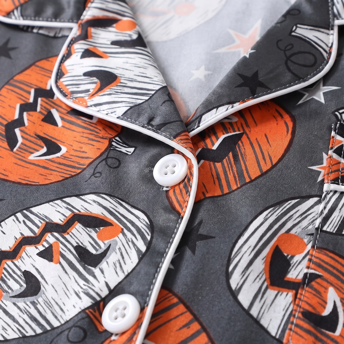 Retro Pumpkin Patch Halloween Pajamas