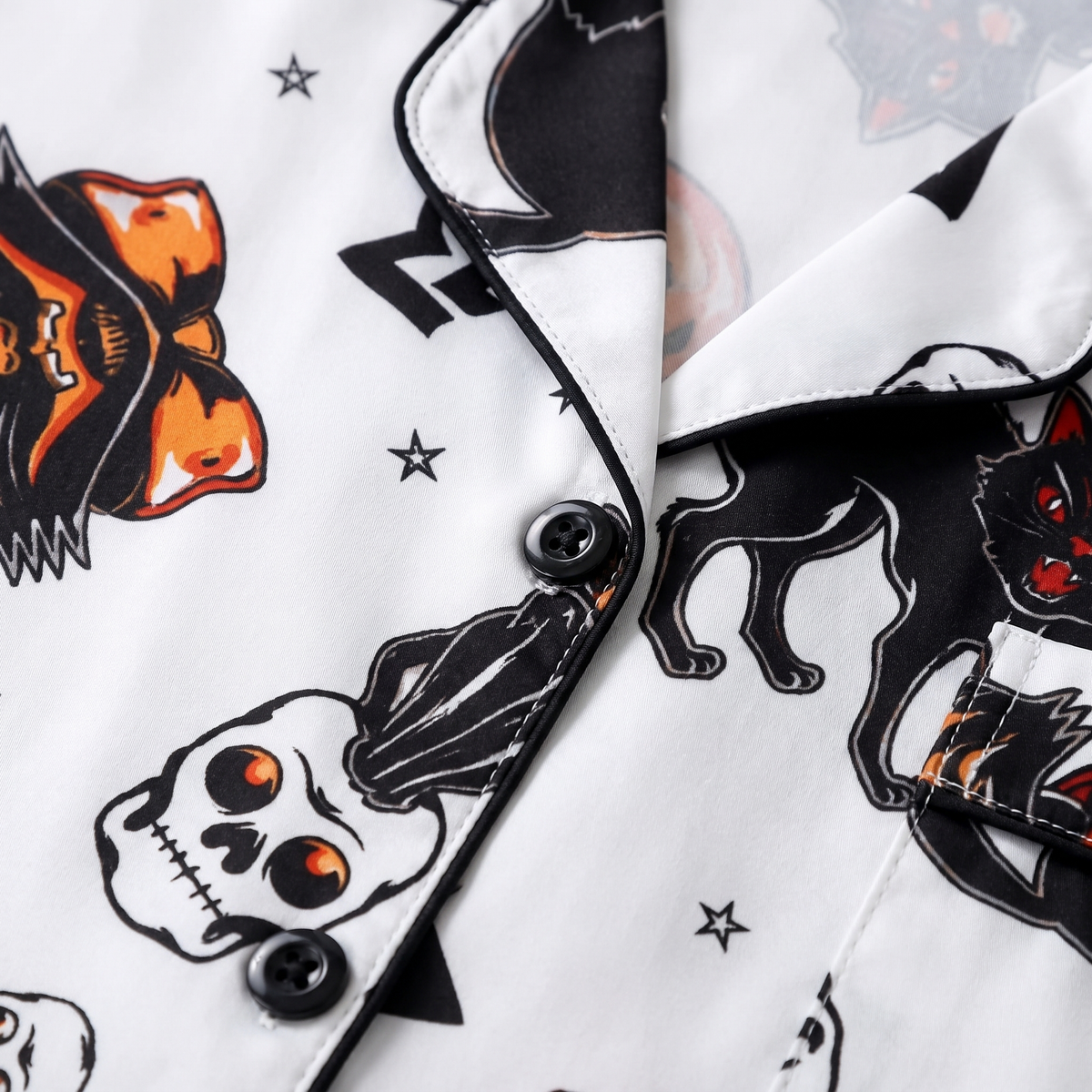 Spooky Kitty Halloween Pajamas